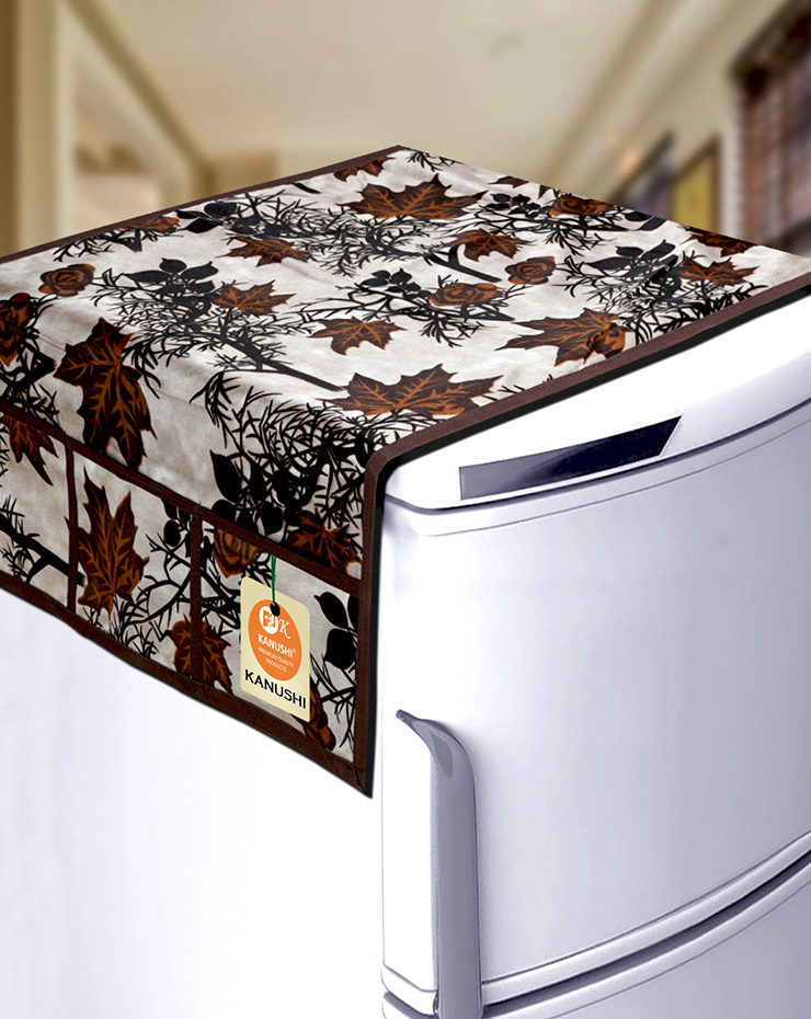 Fridge Cover / Refrigerator Cover  - Kitchen - Kanushi